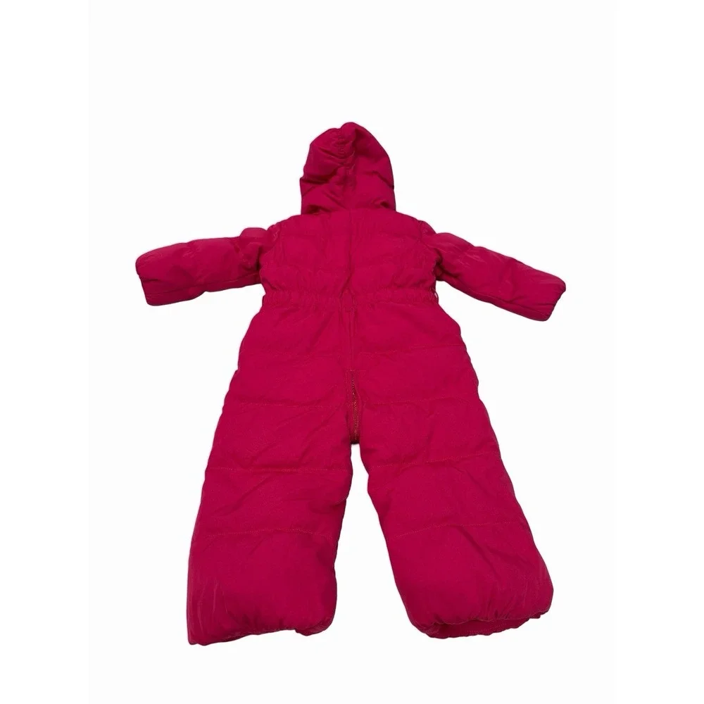 Ralph Lauren Hooded Snowsuit Ski Winter Girl Size 24 Month Pink
